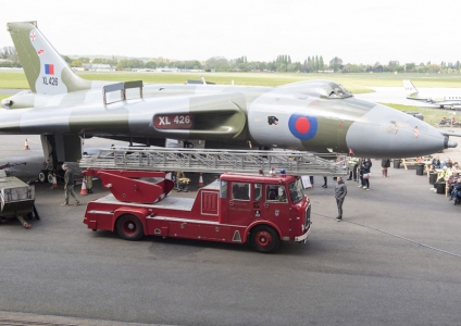 240FLM Preservation Group with its historic 1964 AEC Mercury fire engine will be making a welcome return to London Southend Airport (Liam Shaw)