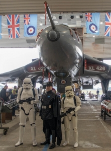 We attract a wide range of guests at our Visit the Vulcan Days (Barry Williams)
