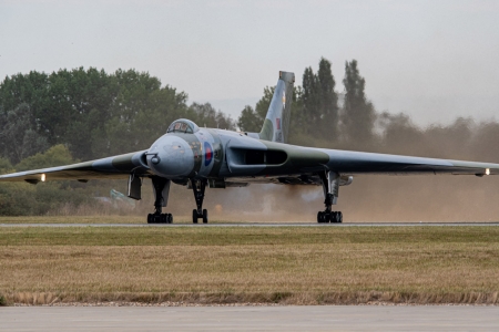 Watch XL426 at full speed on the London Southend Airport runway on 13 September (Ben Fry)