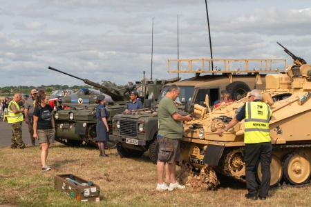 Enjoy our displays of vintage military vehicles (Jason Gore)