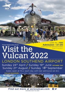 Visit the Vulcan on 21 August 2022