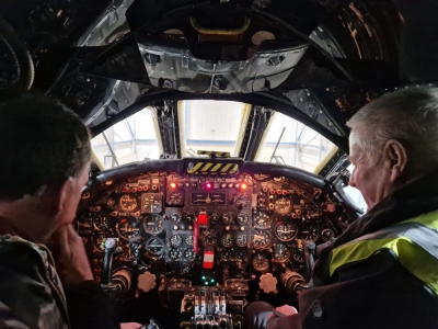 You can sit in the Vulcan's pilot or co-pilot's seat (Jason Gore)