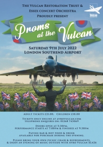 Proms at the Vulcan 2022 is on 9 July